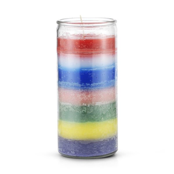 14 Day Plain 7 Color Candle