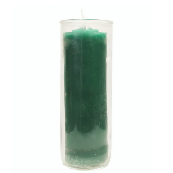 Green Pull Out Candle