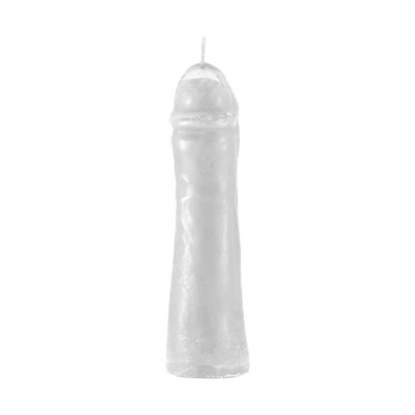Male Gender Candle White