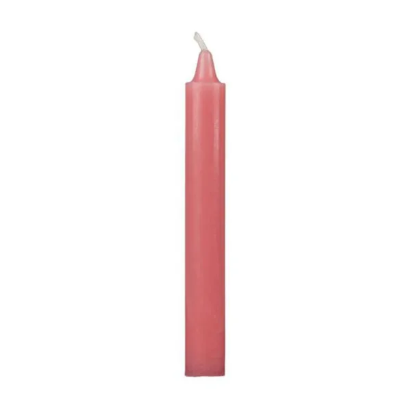 Pink Taper Candle