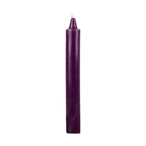 Purple Taper Candle