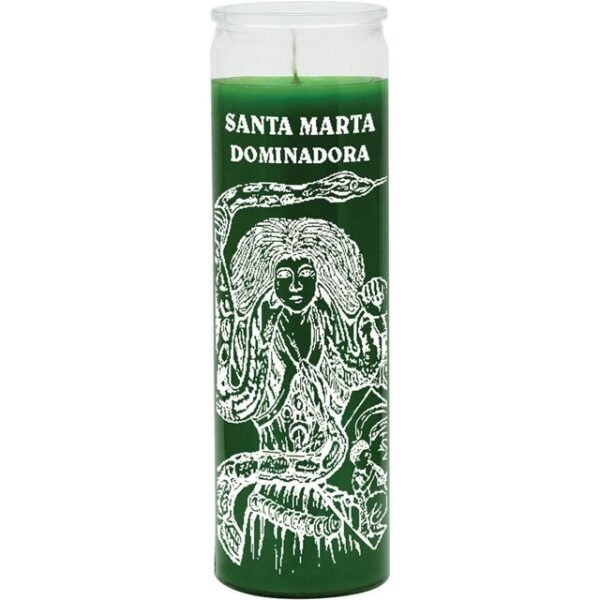 7 Day Ritual and Spiritual Candle-Martha Dominator Green