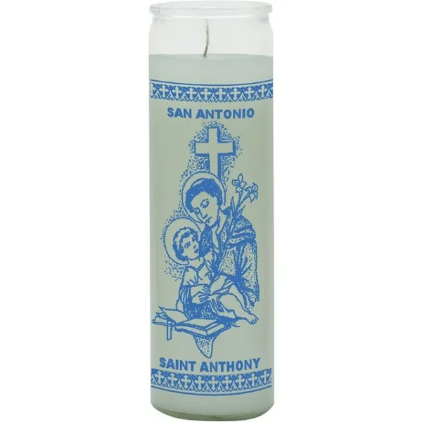 7 Day Ritual and Spiritual Candle-Saint Anthony White