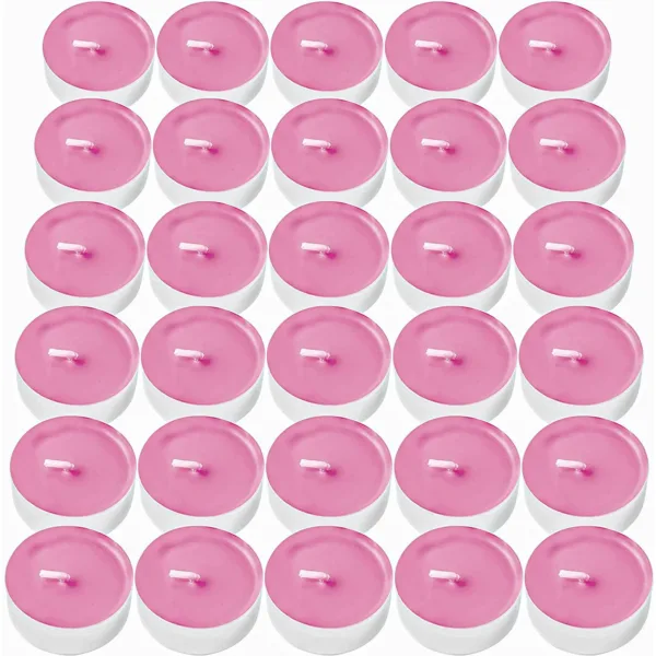 DecorRack 30 Strawberry Scented Tealight Candles