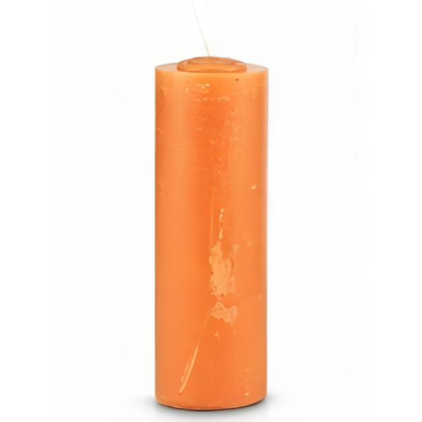 Pullout/Refill Candle Orange