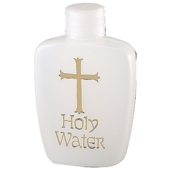 Holy Water Bottle with Screw Top Lid